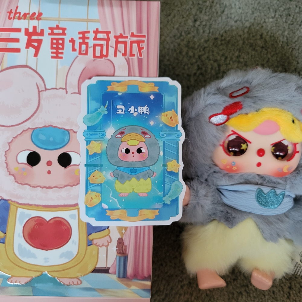 Baby Three RARE EYES Children’s Wonderland Blind Box - Platypus